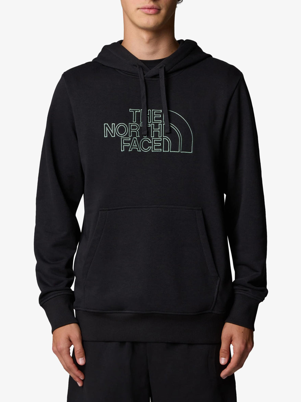 Felpa Cappuccio The North Face Drew Peak Light Hoodie da Uomo - Nero