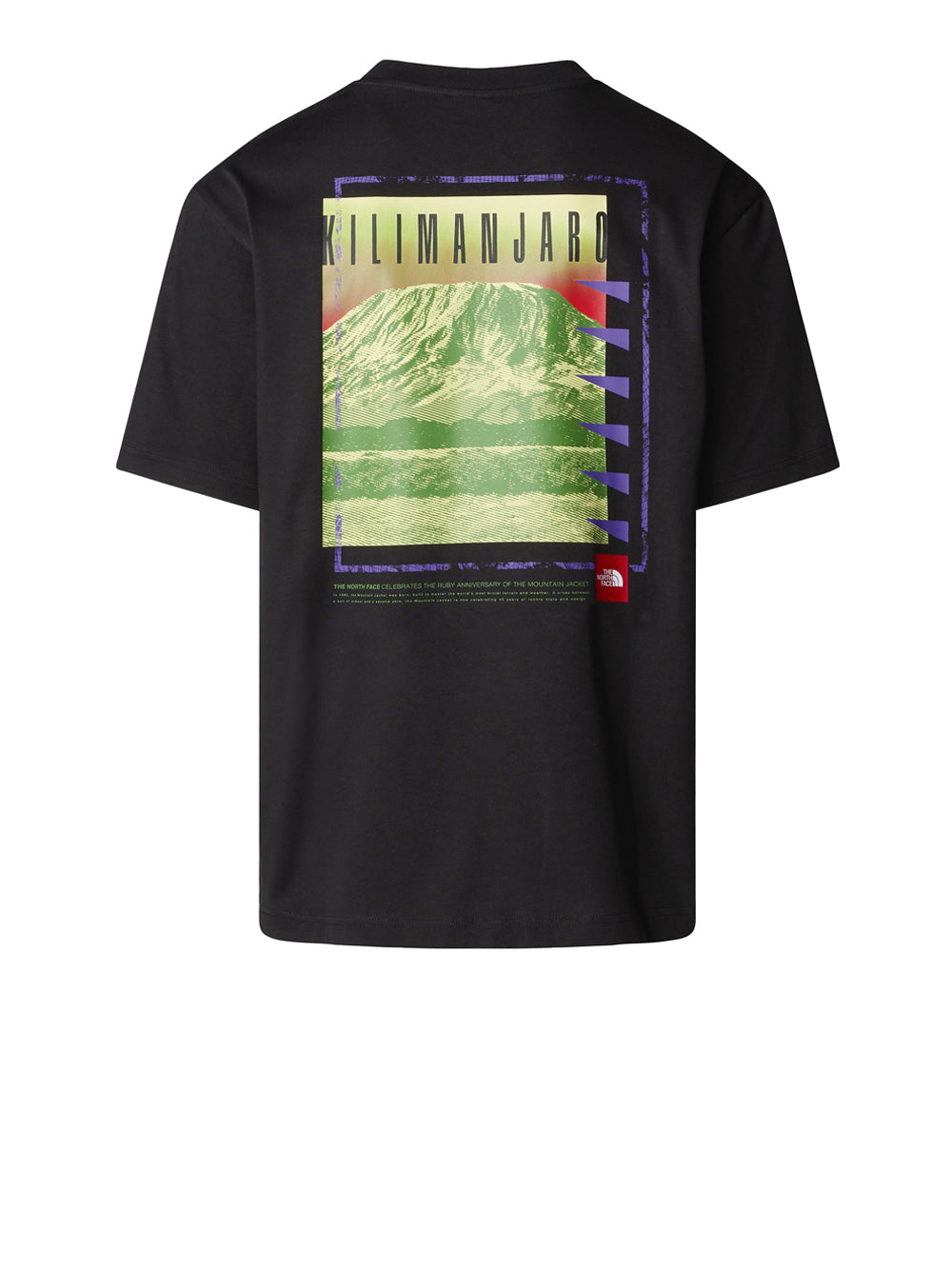 T-shirt The North Face Axys Oversized da Uomo - Nero