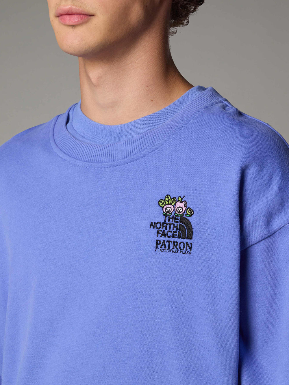 Felpa The North Face Mountain Cleanup da Uomo - Viola