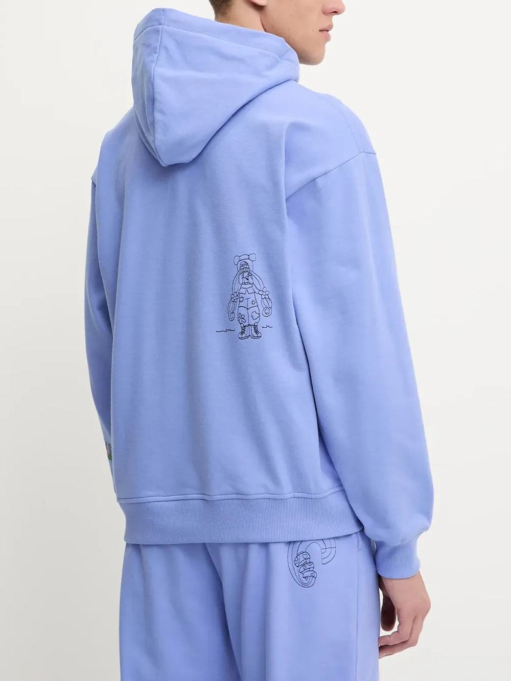 Felpa Cappuccio The North Face da Uomo - Blu