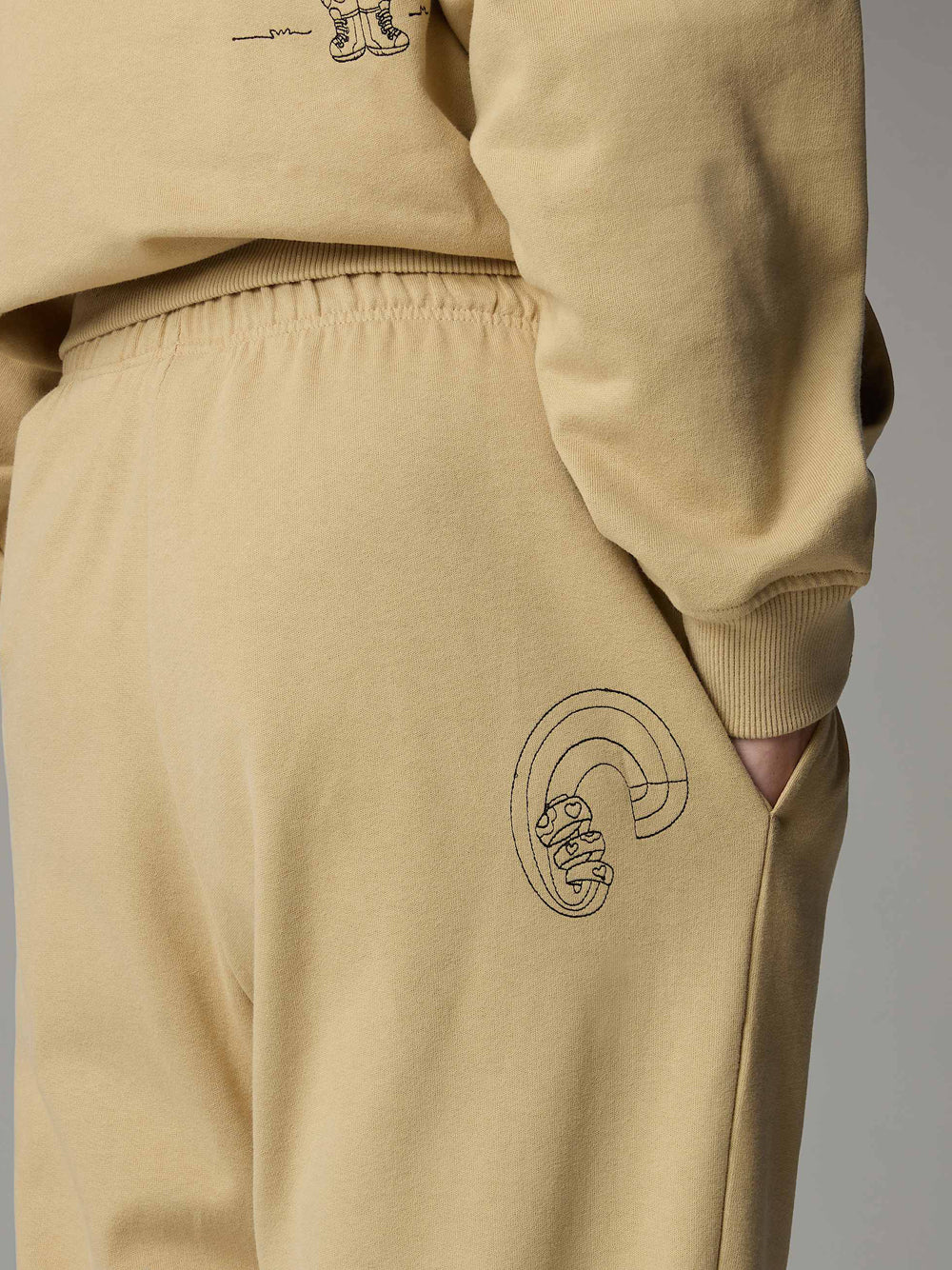 Pantalone Tuta The North Face da Uomo - Beige