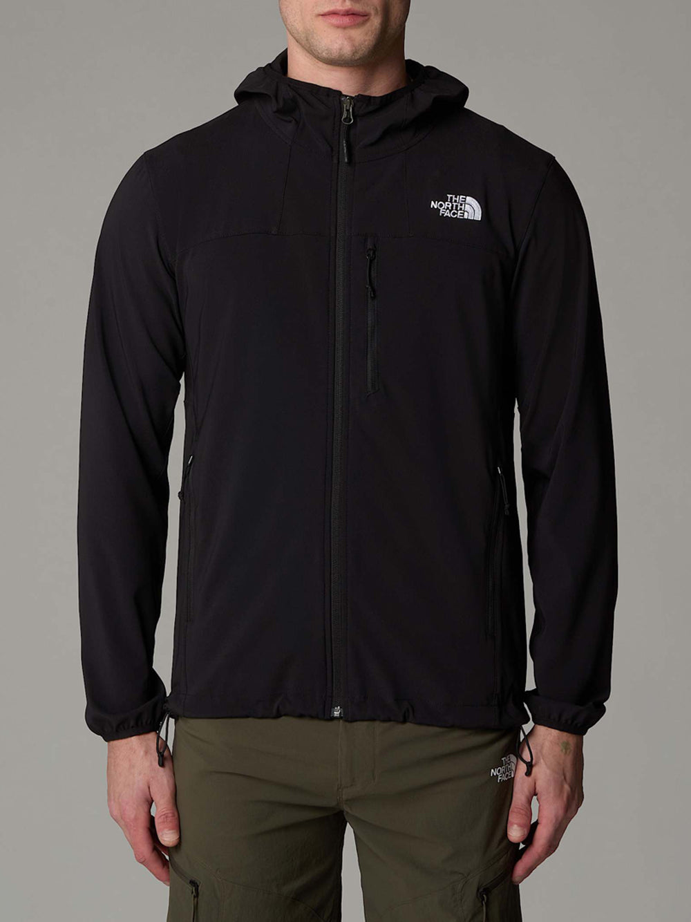 Felpa Cappuccio The North Face Nimble Hoodie da Uomo - Nero