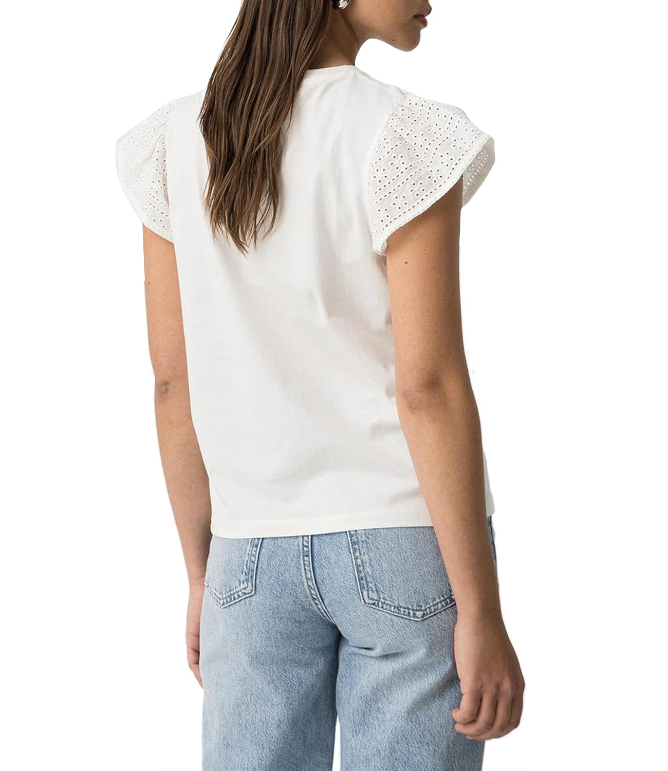 TIFFOSI T-shirt Donna Mod. 10059223 GRACIOSA_2 110 WHITE Bianco