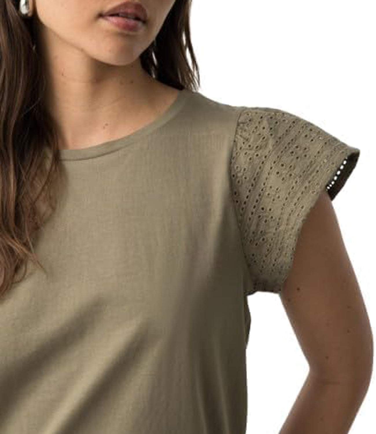 TIFFOSI T-shirt Donna Mod. 10059223 GRACIOSA_2 829 Waterfall