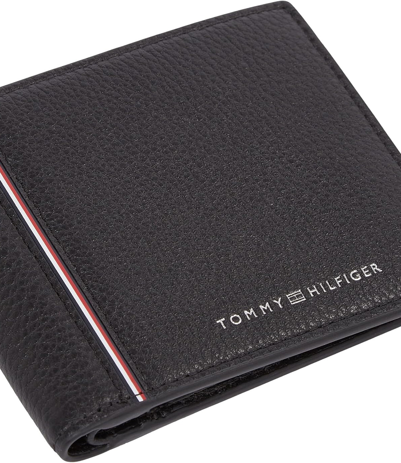 Tommy Hilfiger Portafoglio Uomo Mod. AM0AM13043 BDS Black Nero
