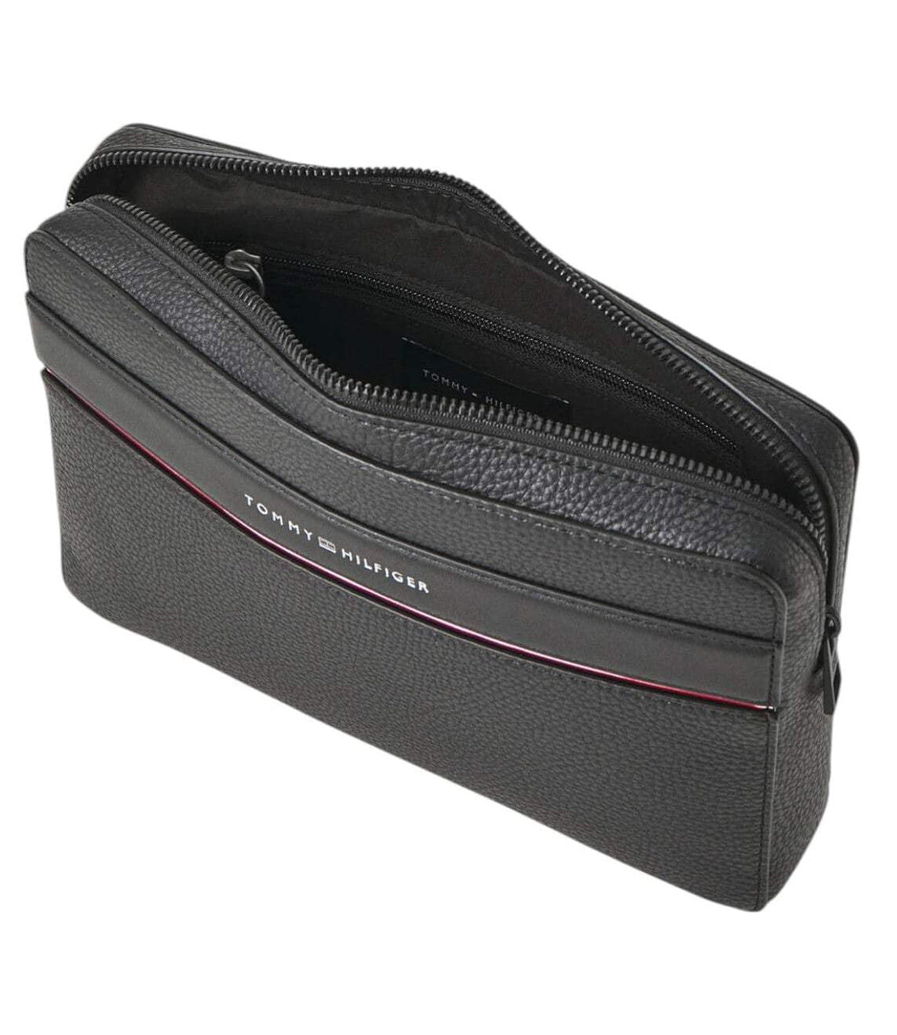 Tommy Hilfiger Borsa Pochette Uomo Mod. AM0AM13047 BDS BLACK Nero