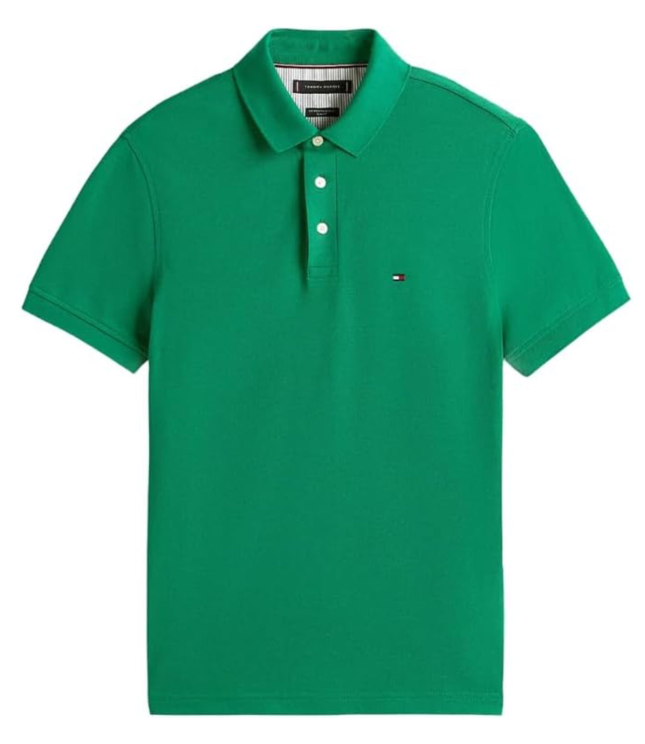 Tommy Hilfiger Polo M/C Uomo Mod. MW0MW017771 L4F Verde