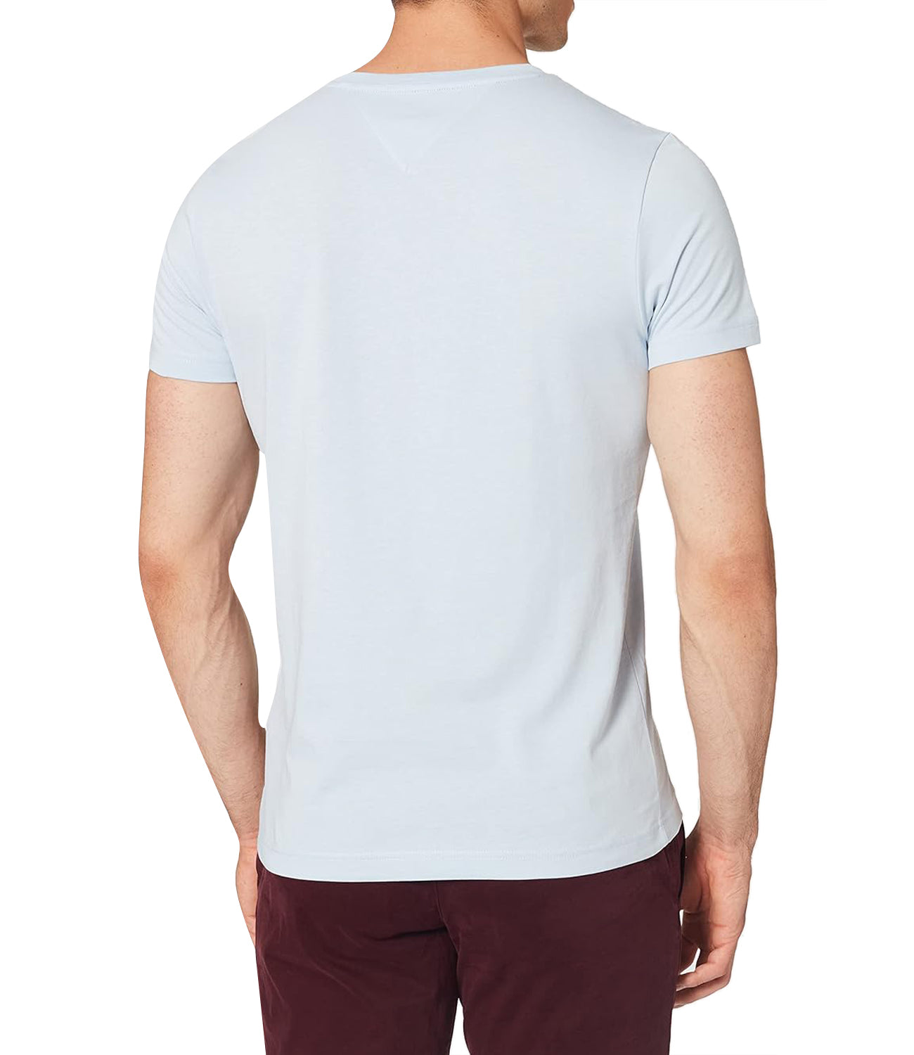 Tommy Hilfiger T-shirt Uomo Mod. MW0MW11797 C10 Celeste Blu