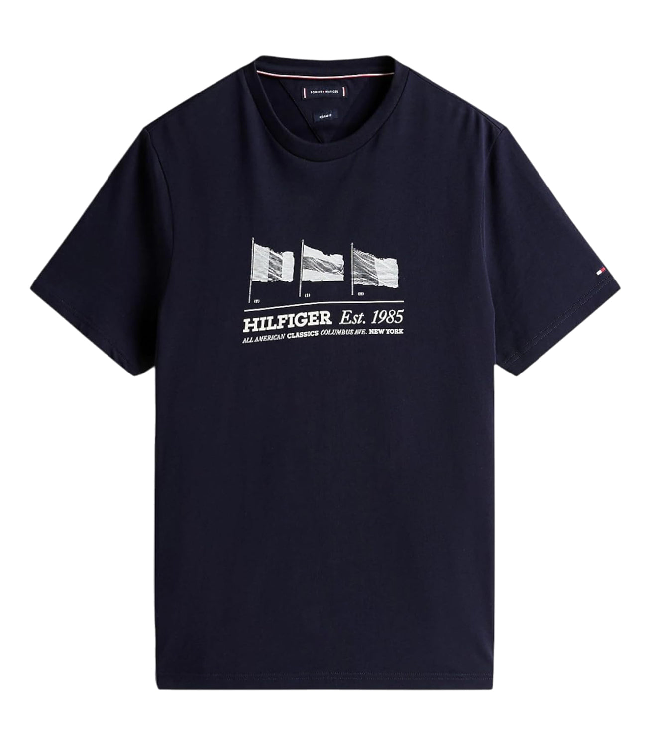 Tommy Hilfiger T-shirt Uomo Mod. MW0MW37439 DW5 Blu