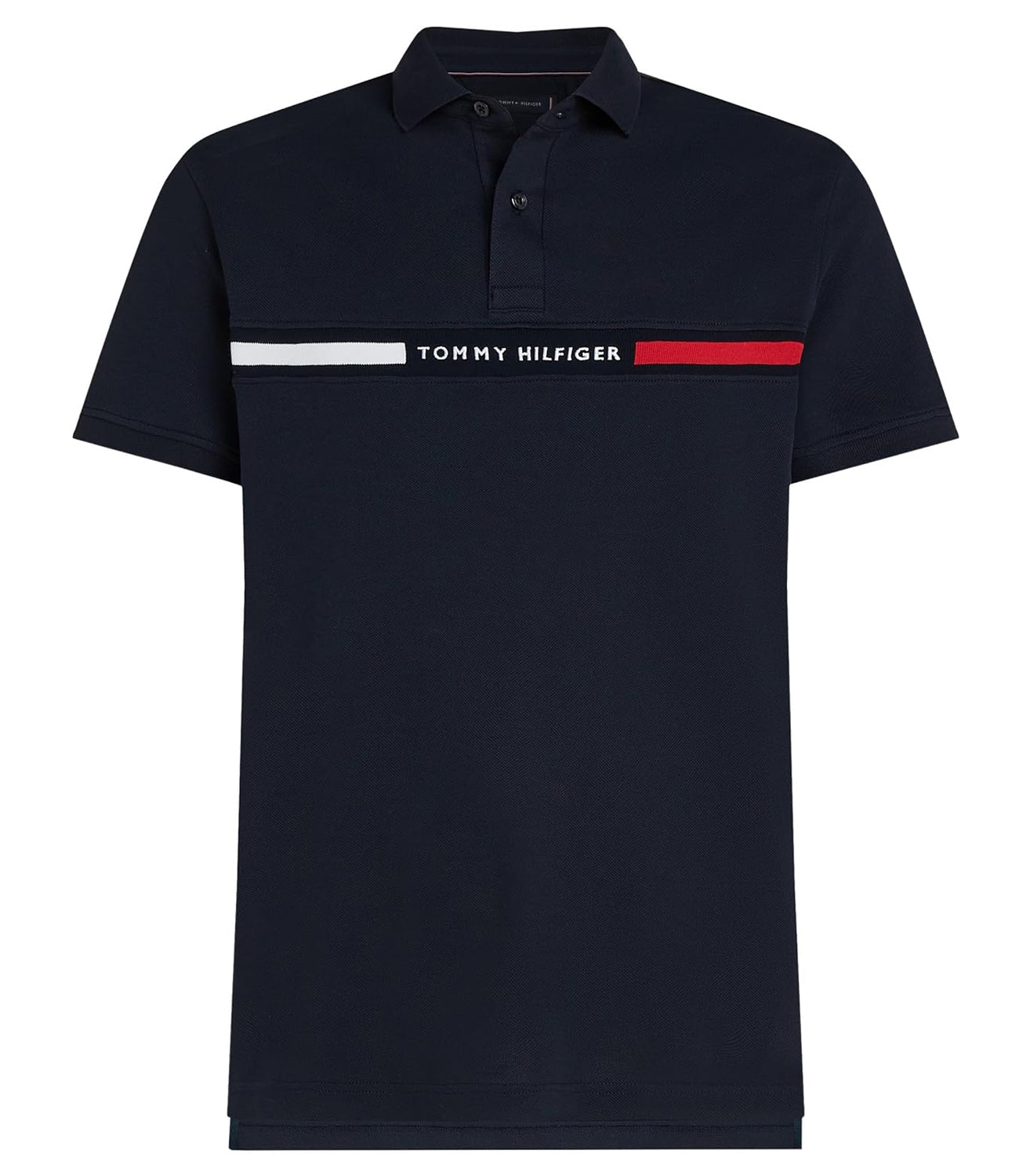Tommy Hilfiger Polo M/C Uomo Mod. MW0MW38130 DW5 Blu