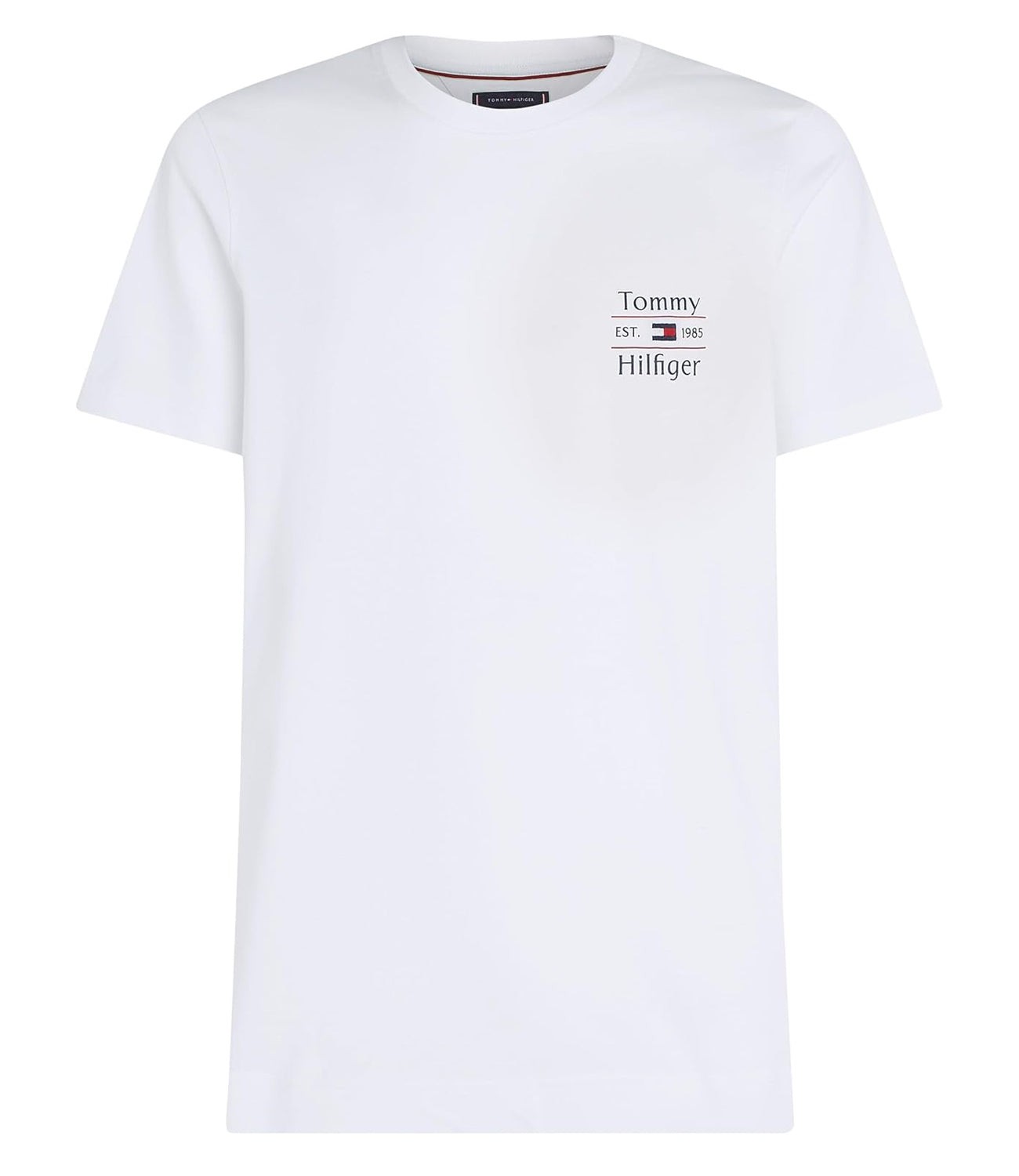 Tommy Hilfiger T-shirt Uomo Mod. MW0MW38622 YBR Bianco