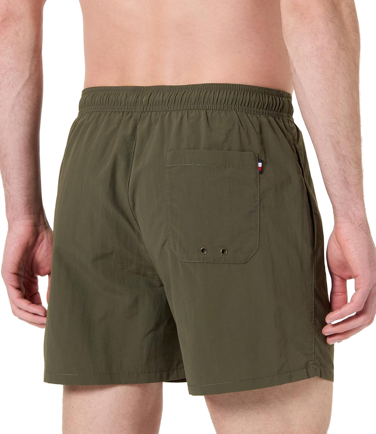Tommy Hilfiger Short Mare Uomo Mod. UM0UM03477 RBN Militare Verde