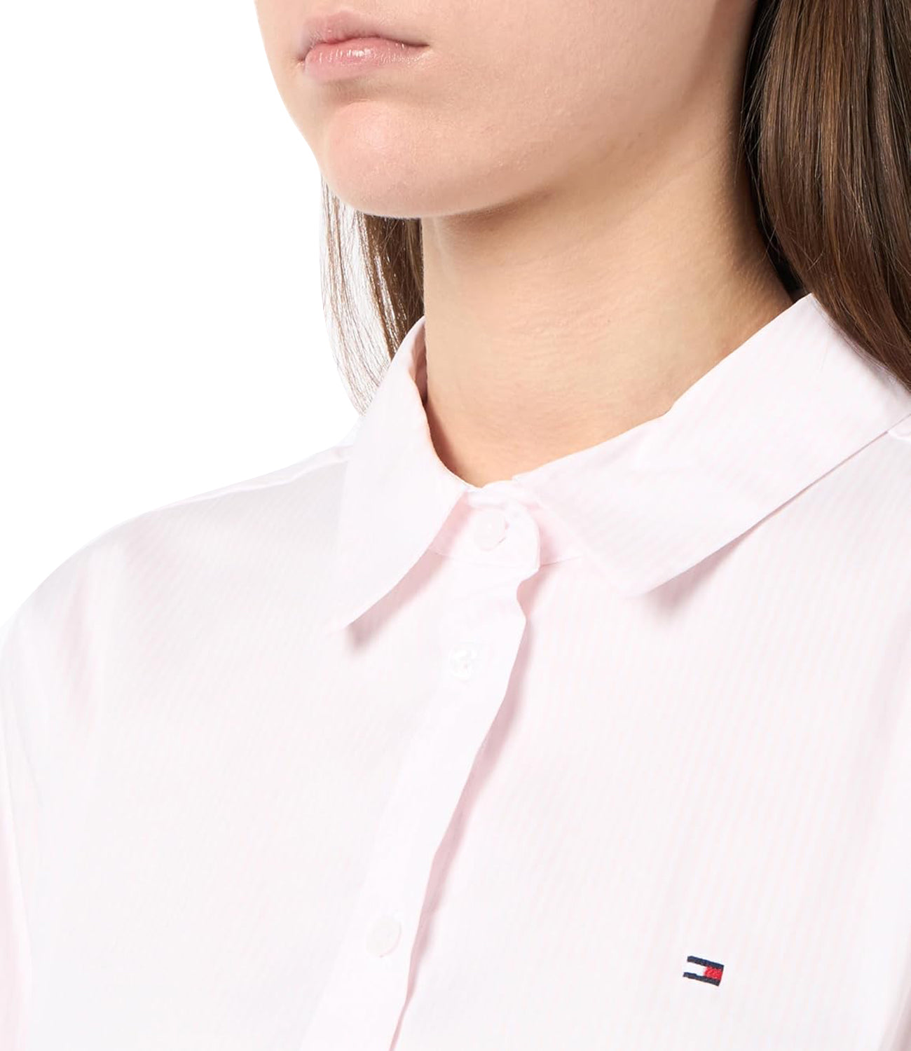 Tommy Hilfiger Camicia m/l Mod. WW0WW44084 0D1 Rosa