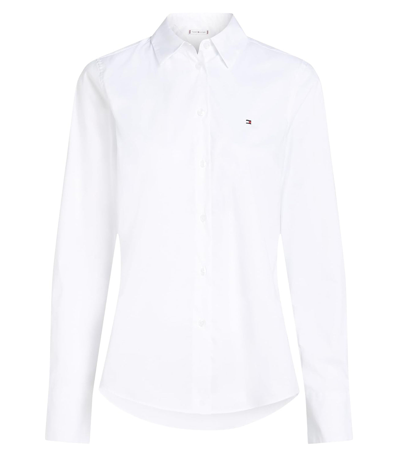 Tommy Hilfiger Camicia m/l Mod. WW0WW44084 YCF WHITE Bianco