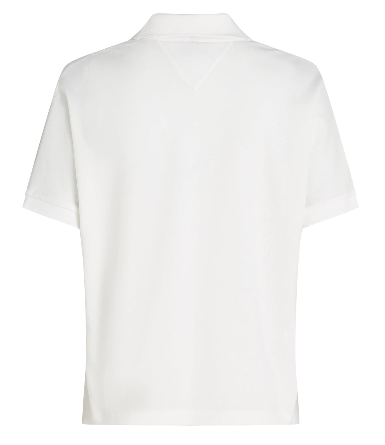 Tommy Hilfiger Polo Manica Corta Donna Mod. WW0WW44512 YBL Bianco