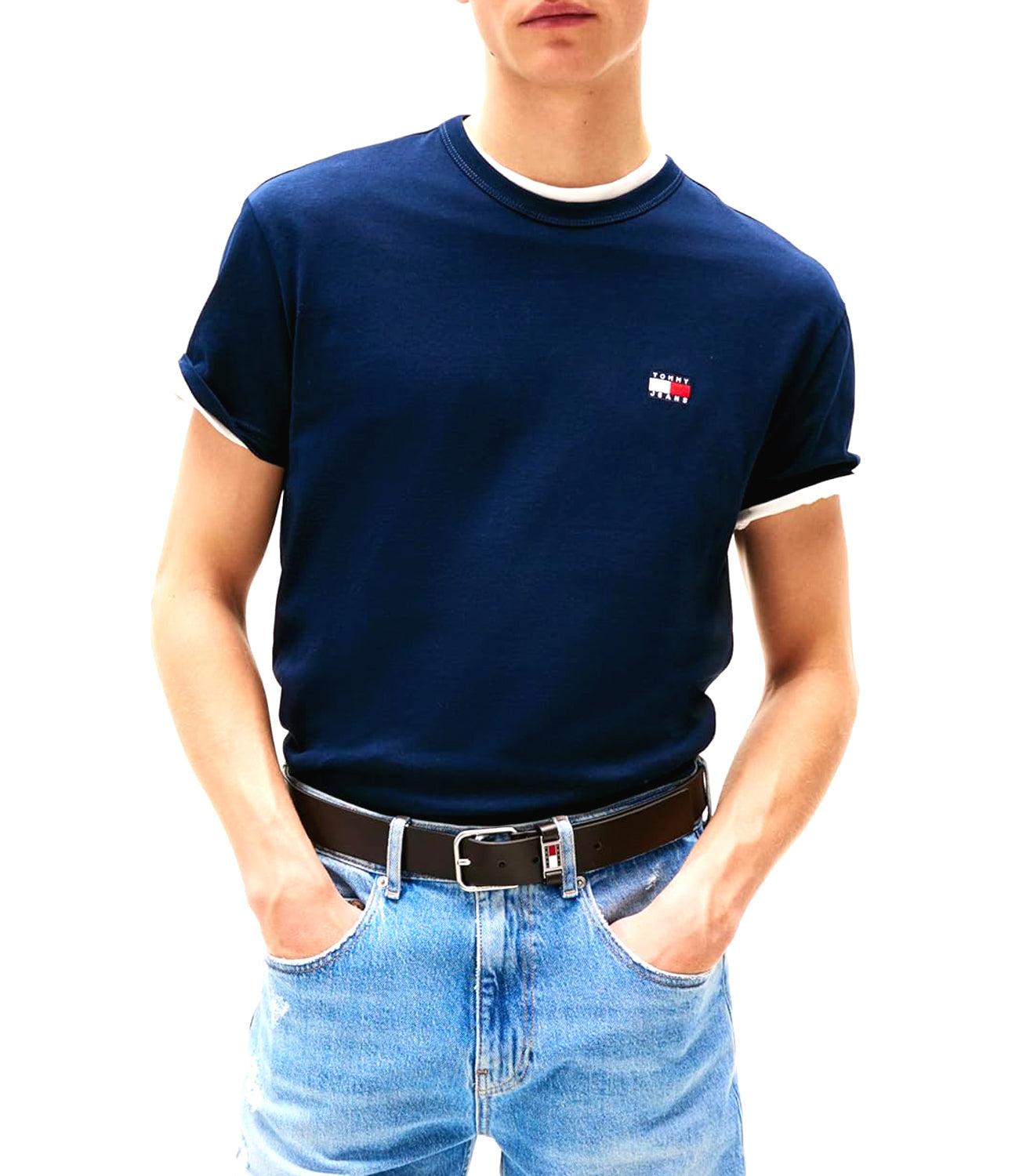 Tommy Hilfiger Tommy Hilfiger T-shirt Uomo Mod. DM0DM20322 C1G Blu