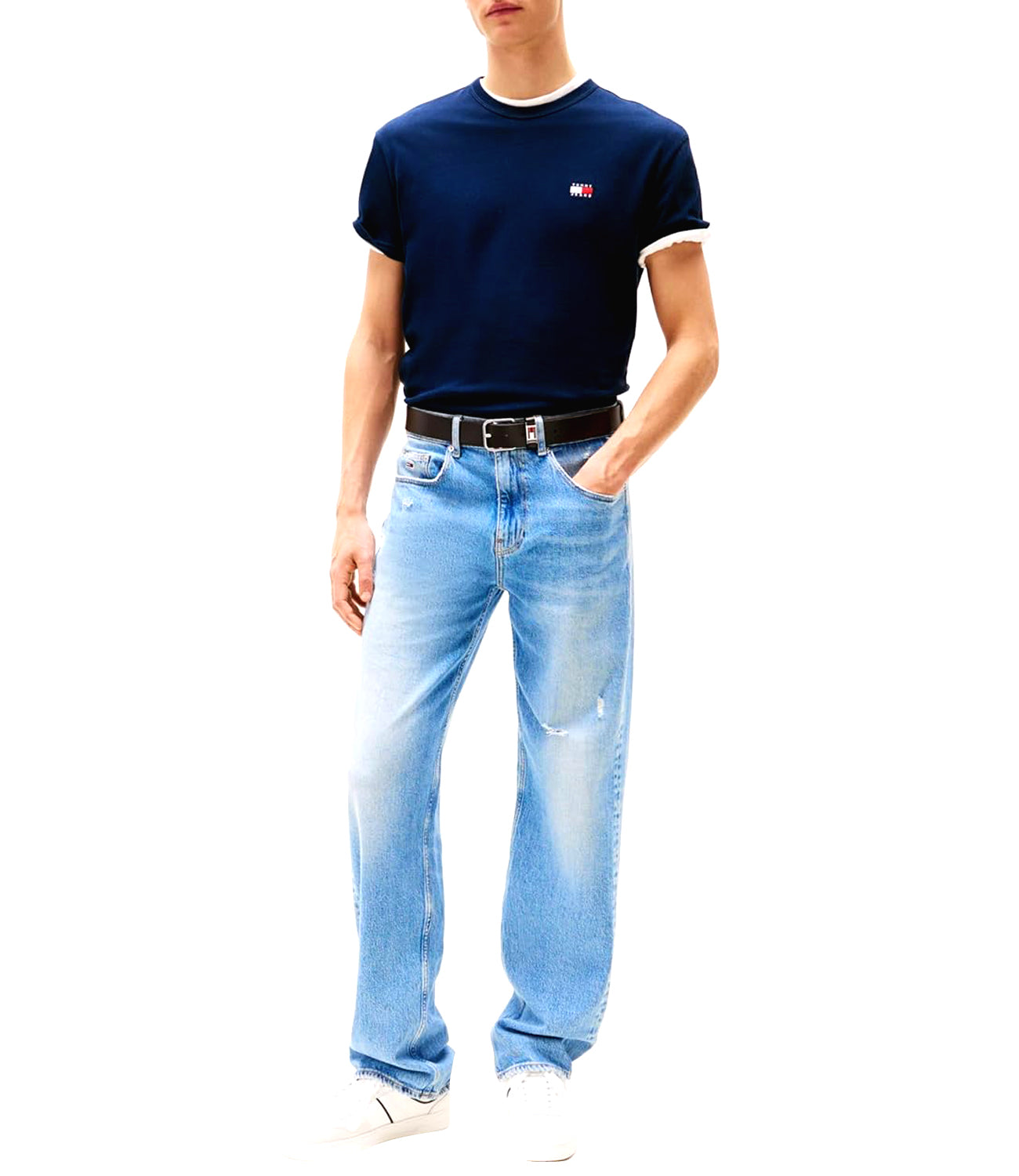 Tommy Hilfiger Tommy Hilfiger T-shirt Uomo Mod. DM0DM20322 C1G Blu