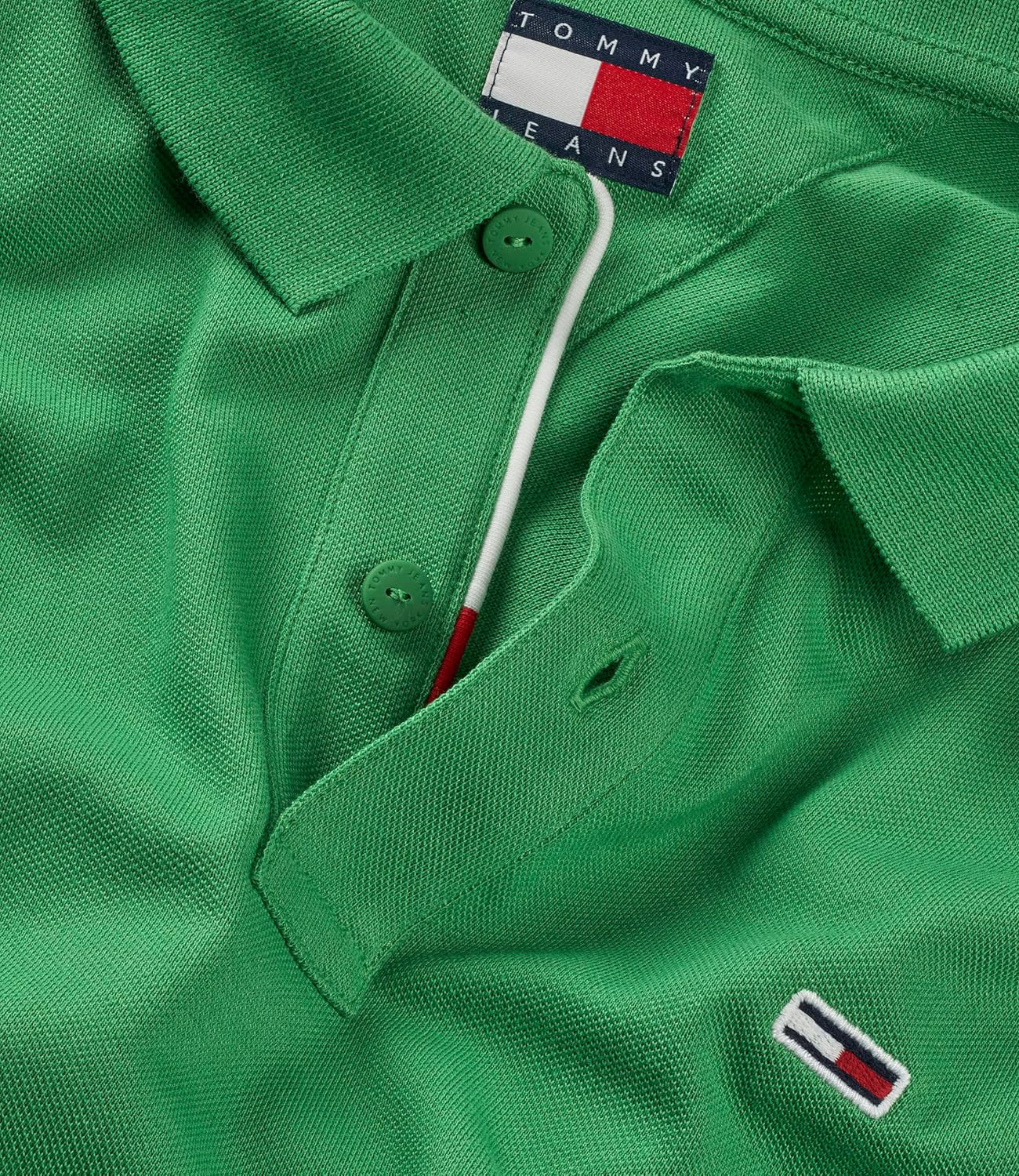 Tommy Hilfiger Tommy Hilfiger Polo M/C Uomo Mod. DM0DM20676 LY3 Verde