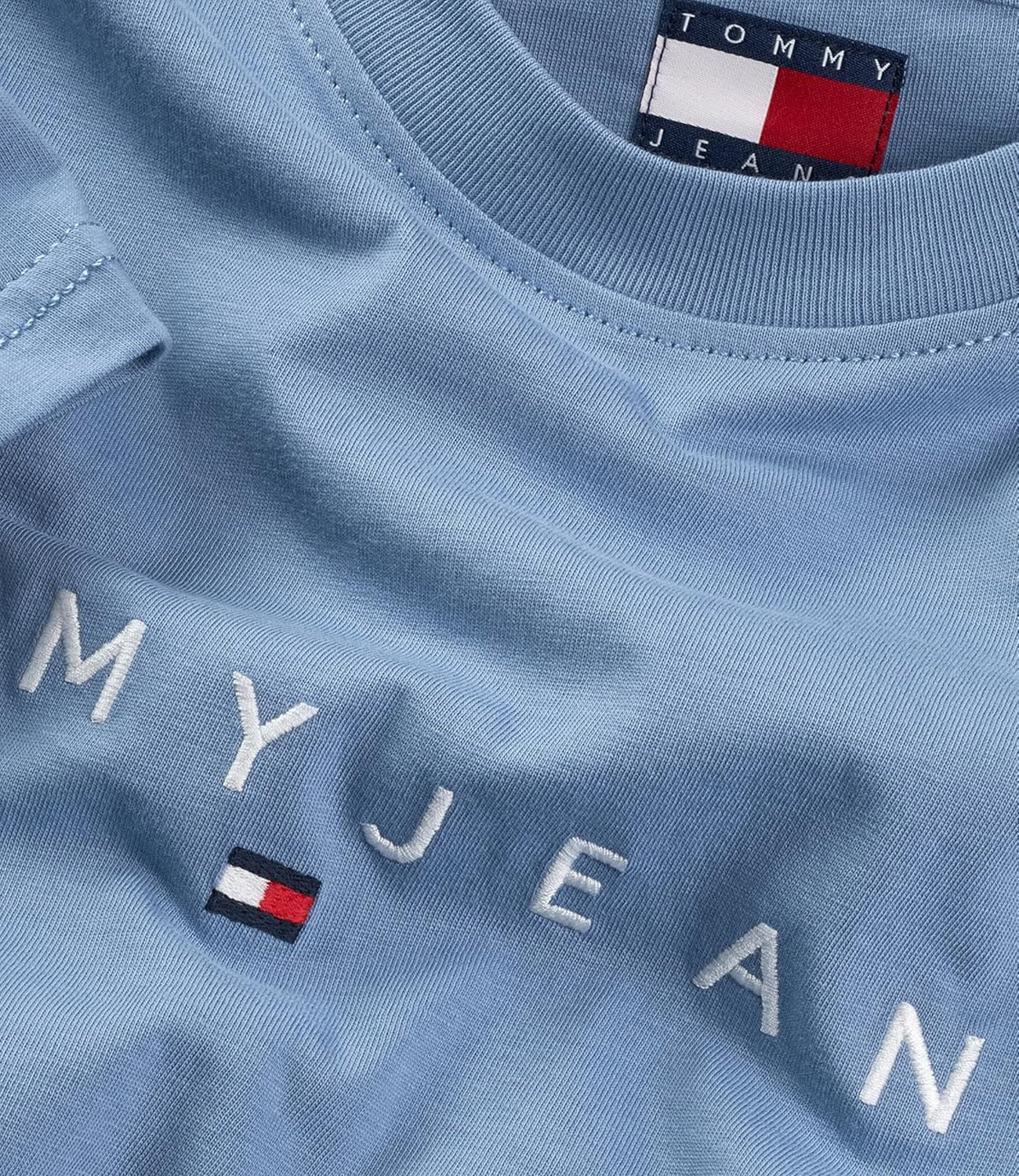 Tommy Hilfiger Tommy Hilfiger T-shirt Uomo Mod. DM0DM20744 DY6 Celeste Blu