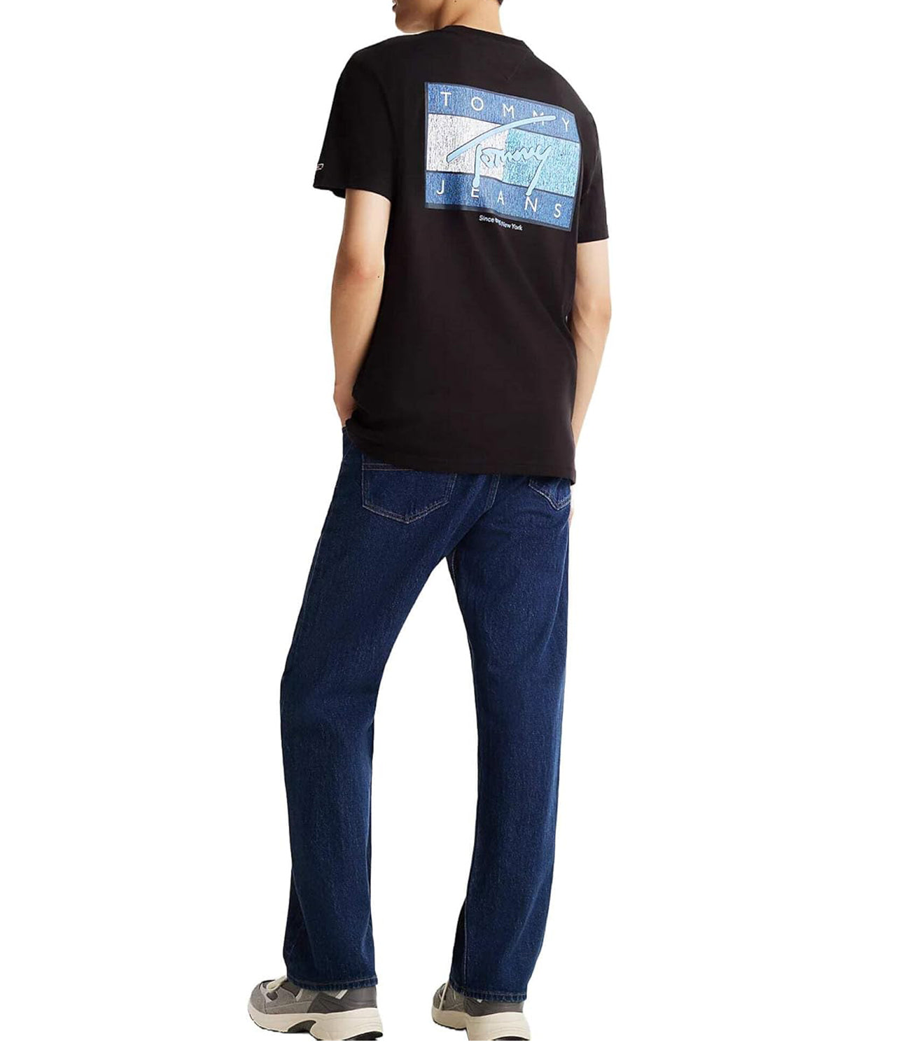 Tommy Hilfiger Tommy Hilfiger T-shirt Uomo Mod. DM0DM21108 BDS Black Nero