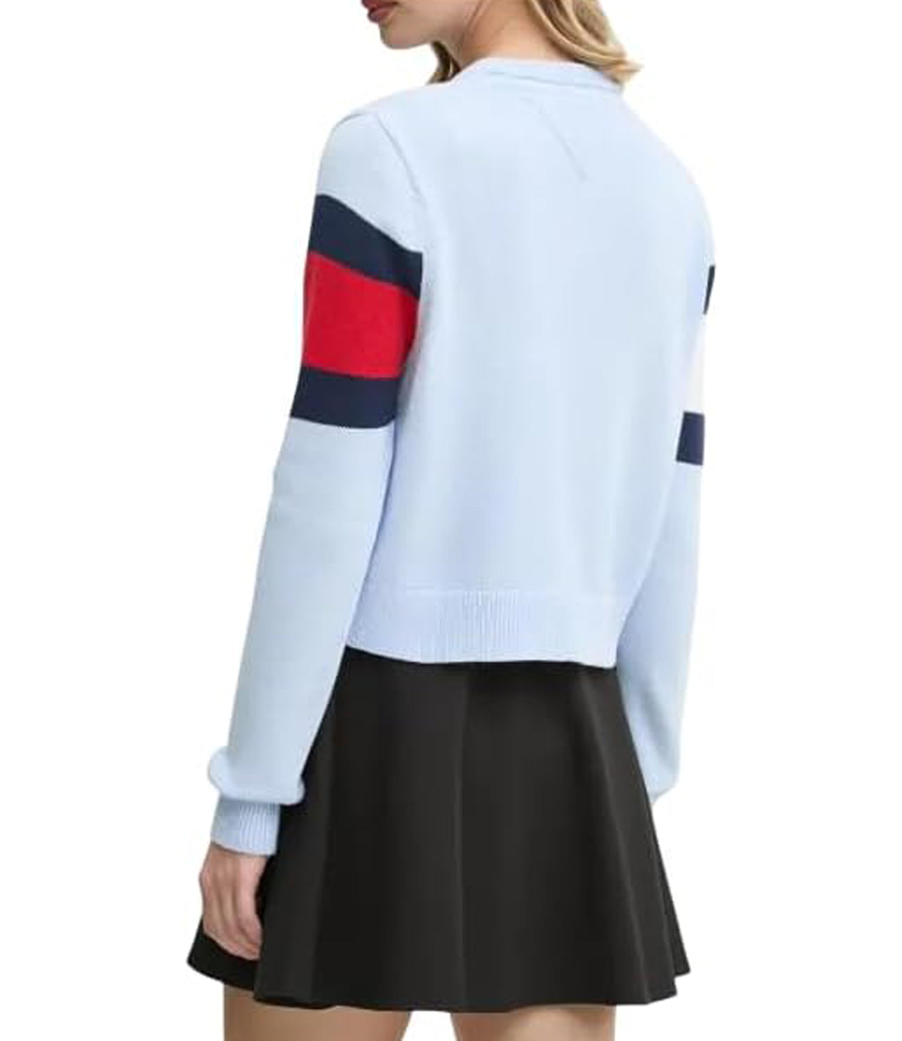 Tommy Hilfiger Tommy Hilfiger Maglia Donna Mod. DW0DW19335 C3Q Celeste Blu