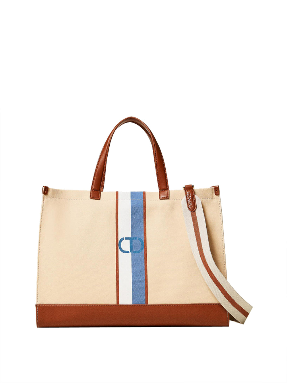 Borsa Shopper Twin Set da Donna - Beige