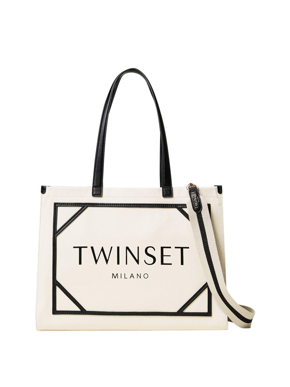 Borsa Shopper Twin Set da Donna - Bianco