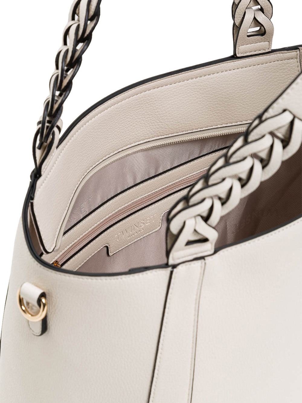 Borsa Shopper Twin Set da Donna - Bianco