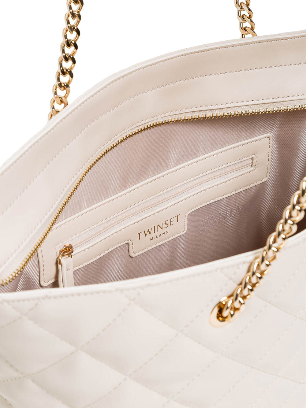 Borsa Shopper Twin Set da Donna - Bianco