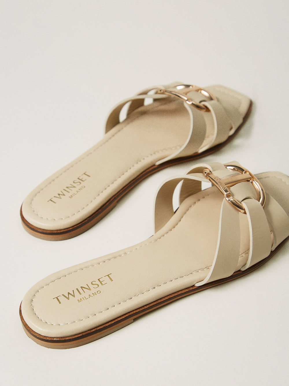 Ciabatte Twin Set da Donna - Avorio