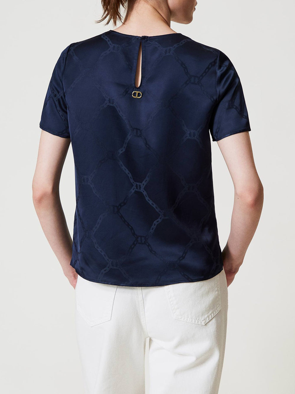 Blusa Twin Set da Donna - Blu