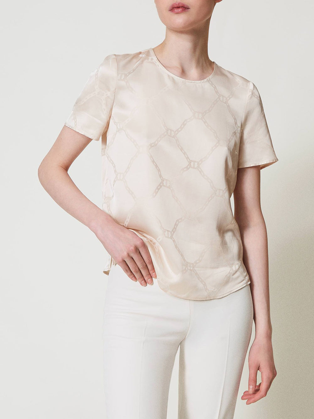 Blusa Twin Set da Donna - Bianco