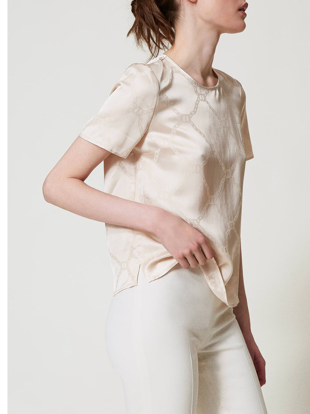 Blusa Twin Set da Donna - Bianco