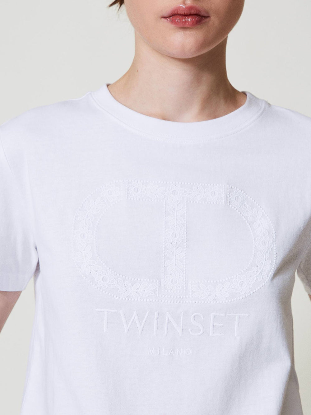 T-shirt Twin Set da Donna - Bianco
