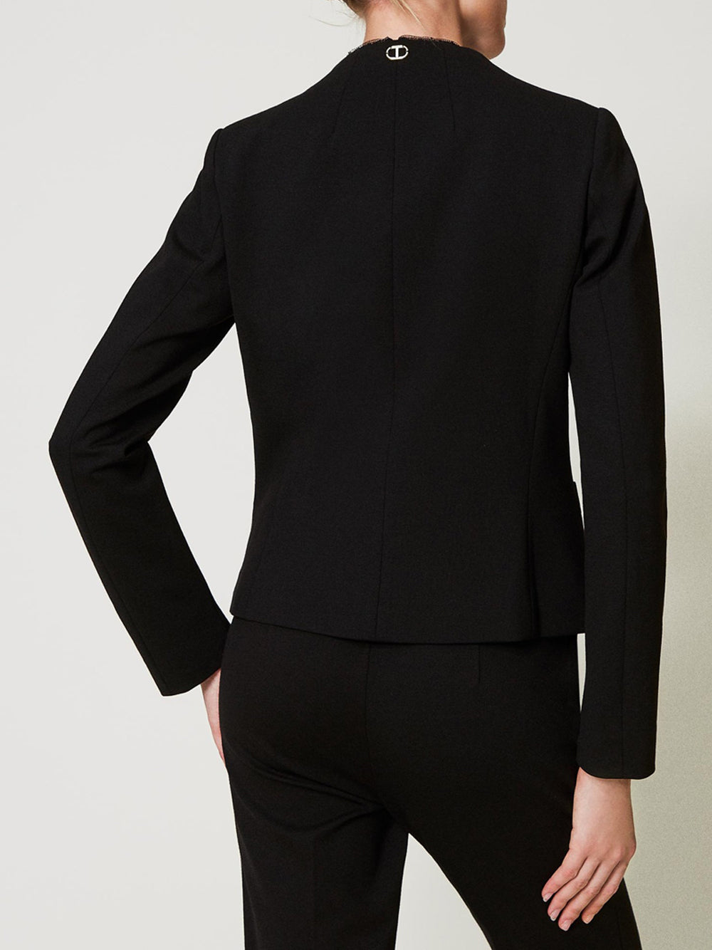Blazer Twin Set da Donna - Nero