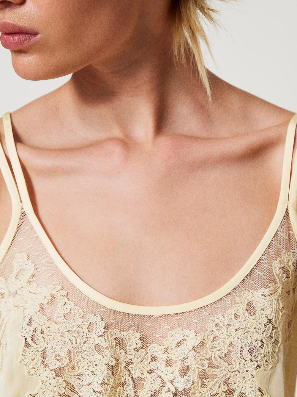 Top Twin Set da Donna - Avorio