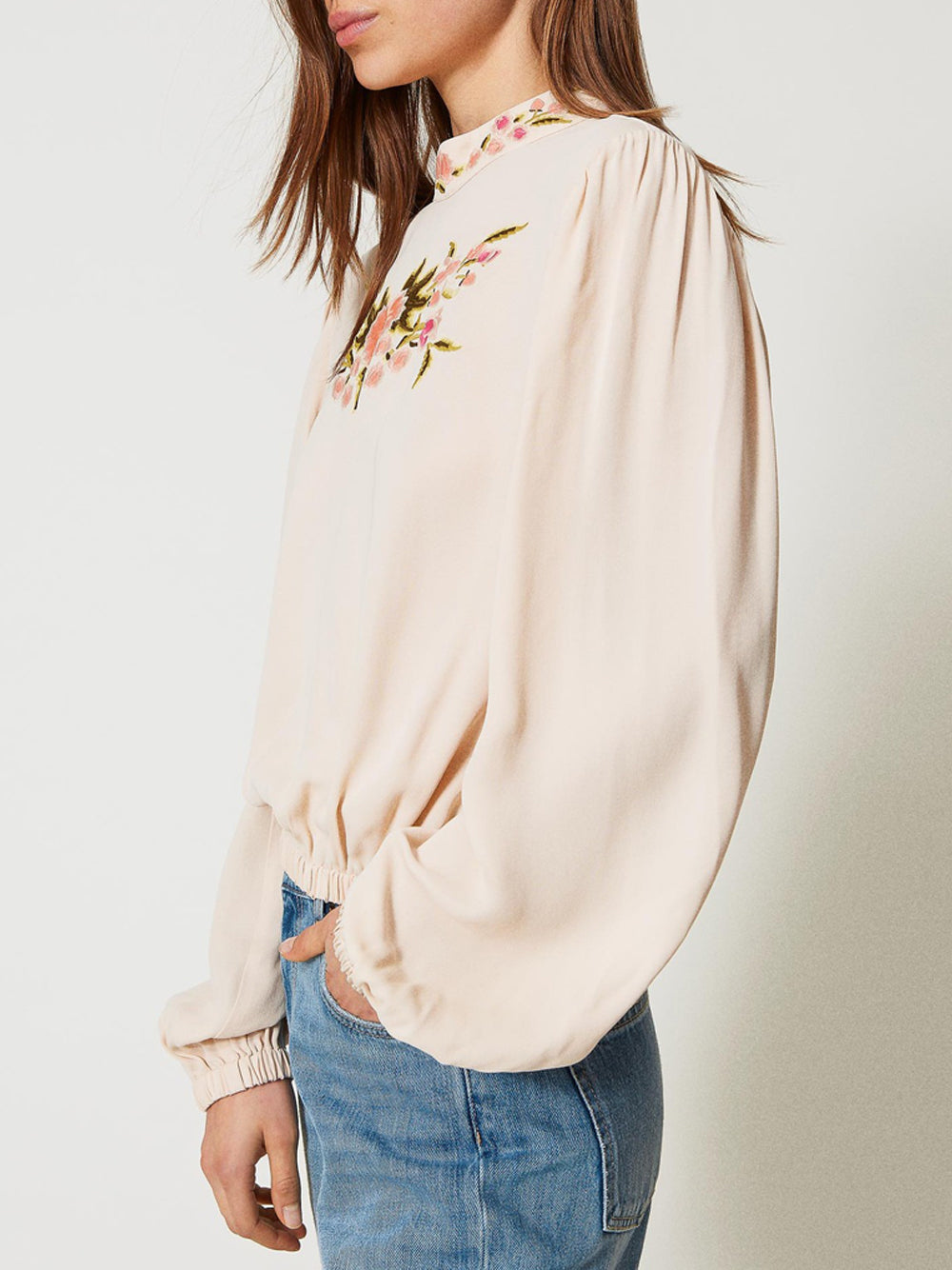 Blusa Twin Set da Donna - Avorio