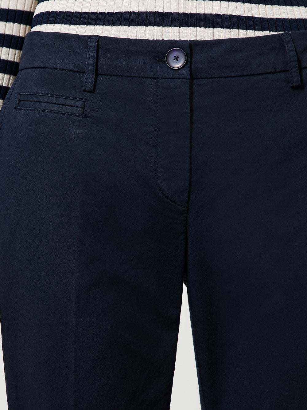 Pantalone Chino Twin Set da Donna - Blu