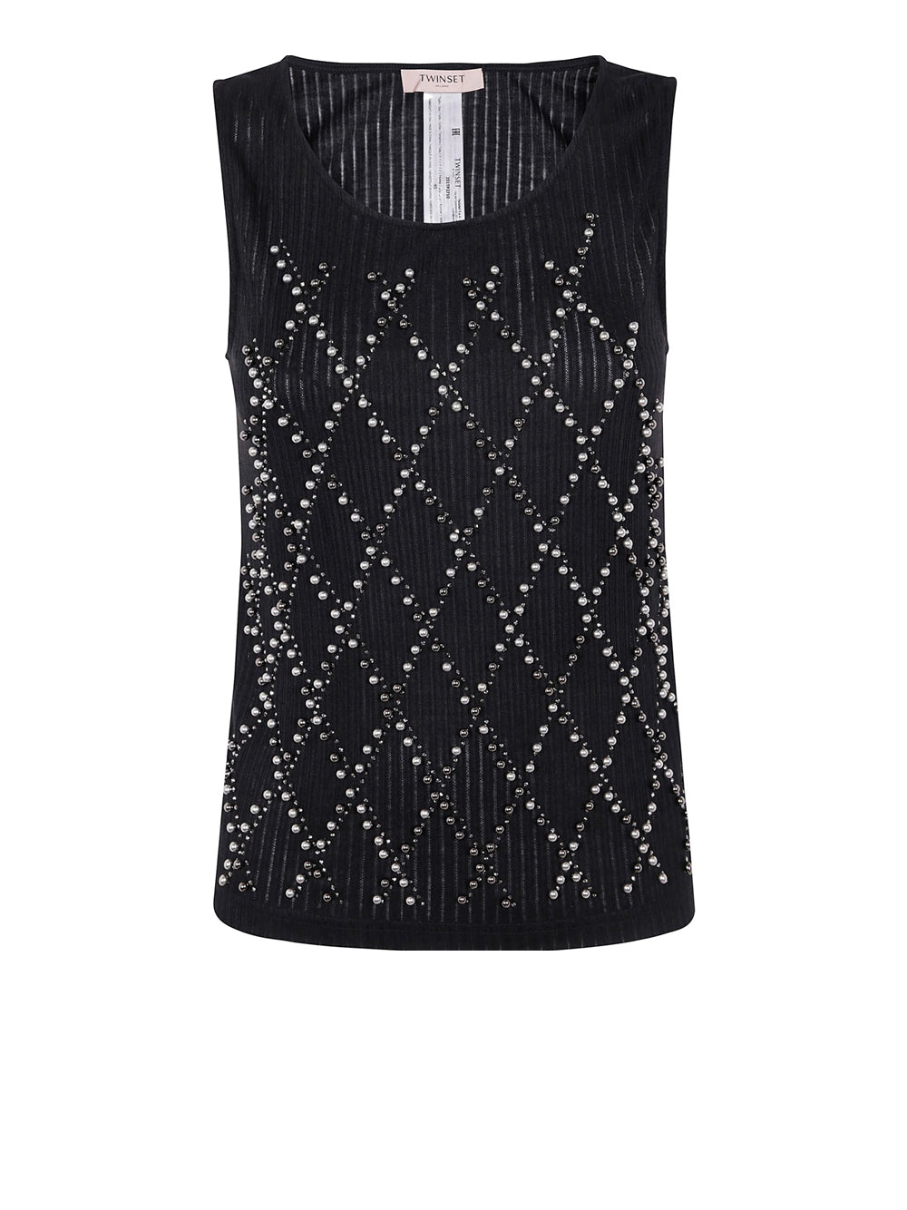 Top Twin Set da Donna - Nero