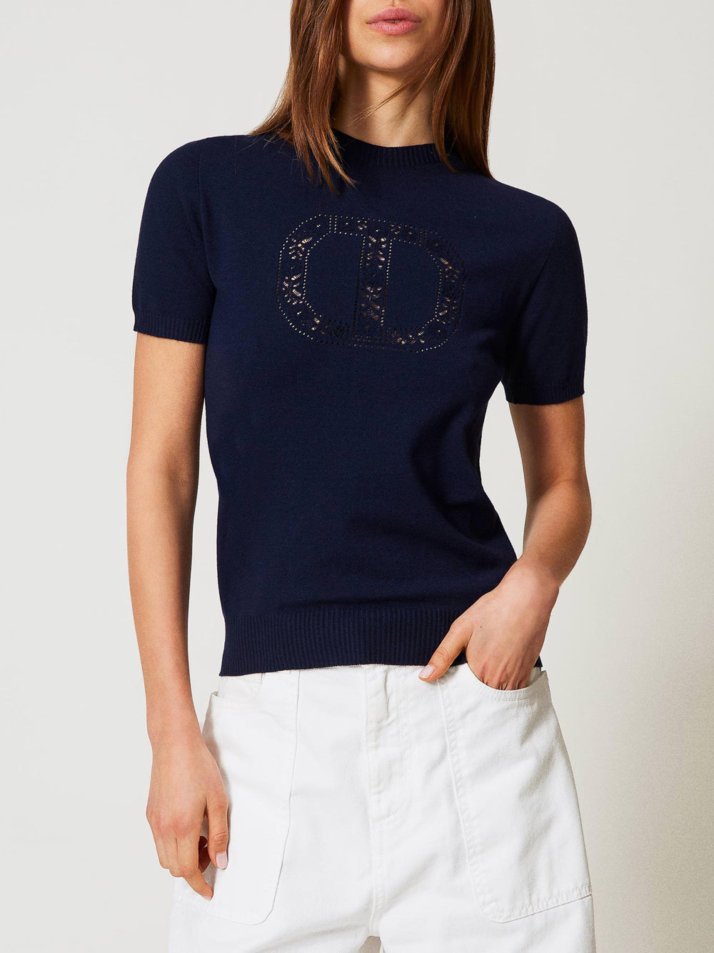 Maglia Twin Set da Donna - Blu