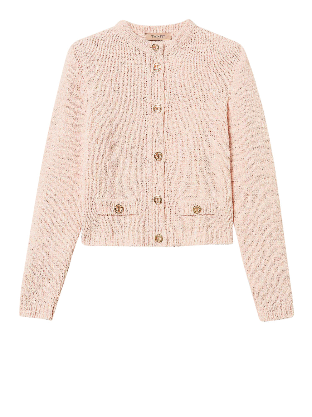 Cardigan Twin Set da Donna - Rosa