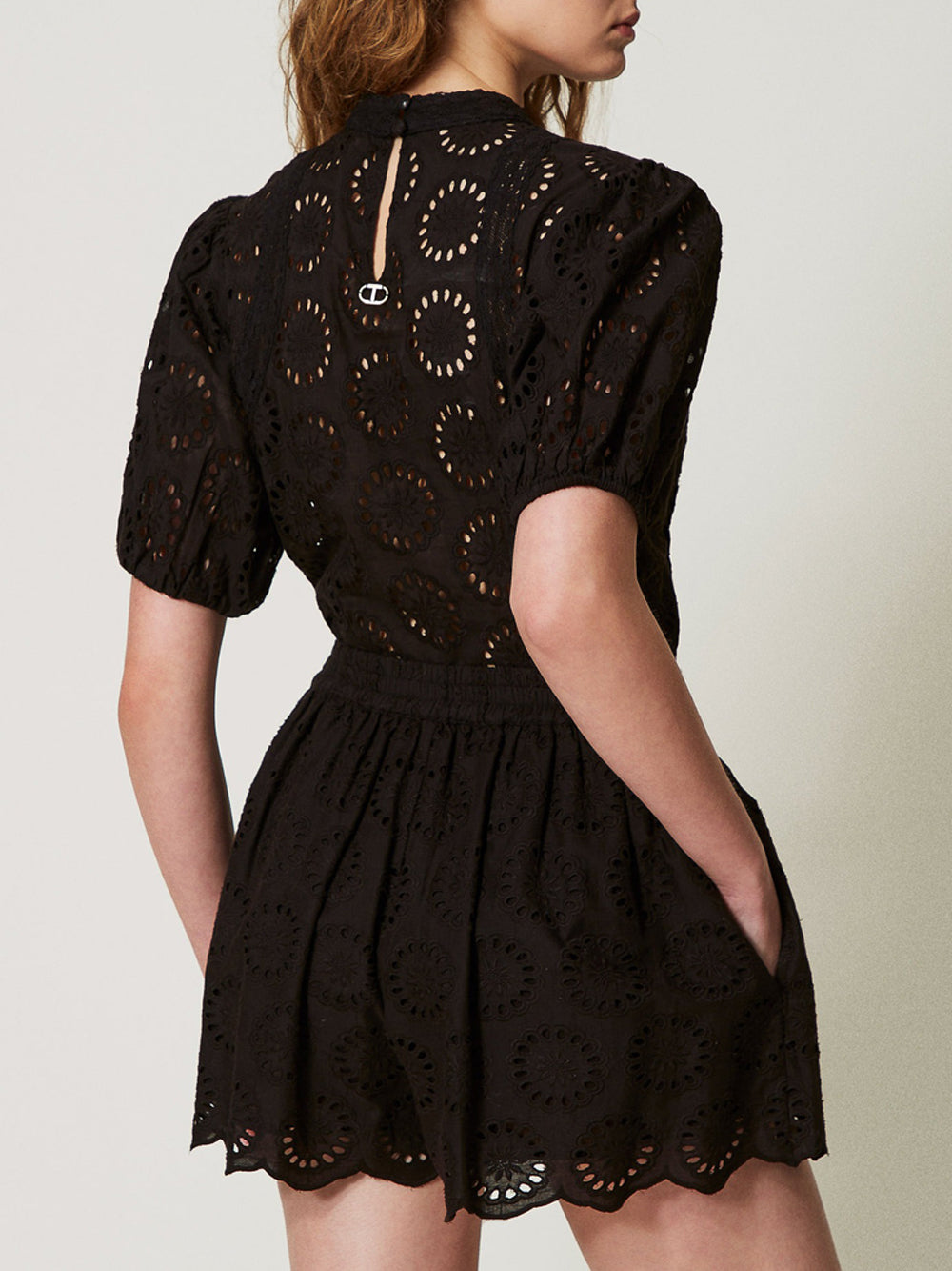 Blusa Twin Set da Donna - Nero