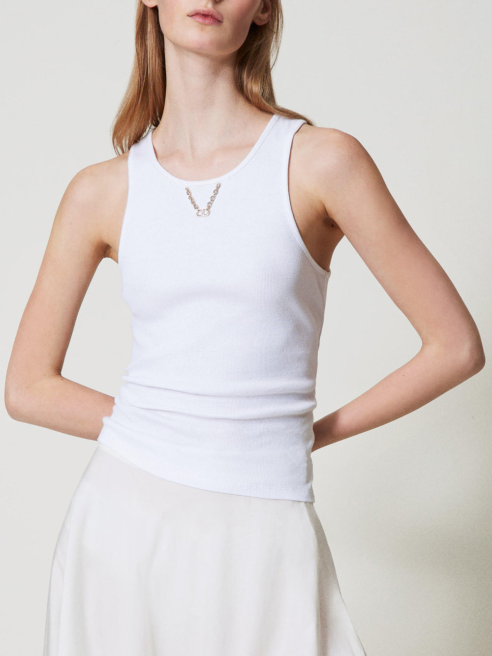 Canotta Twin Set da Donna - Bianco