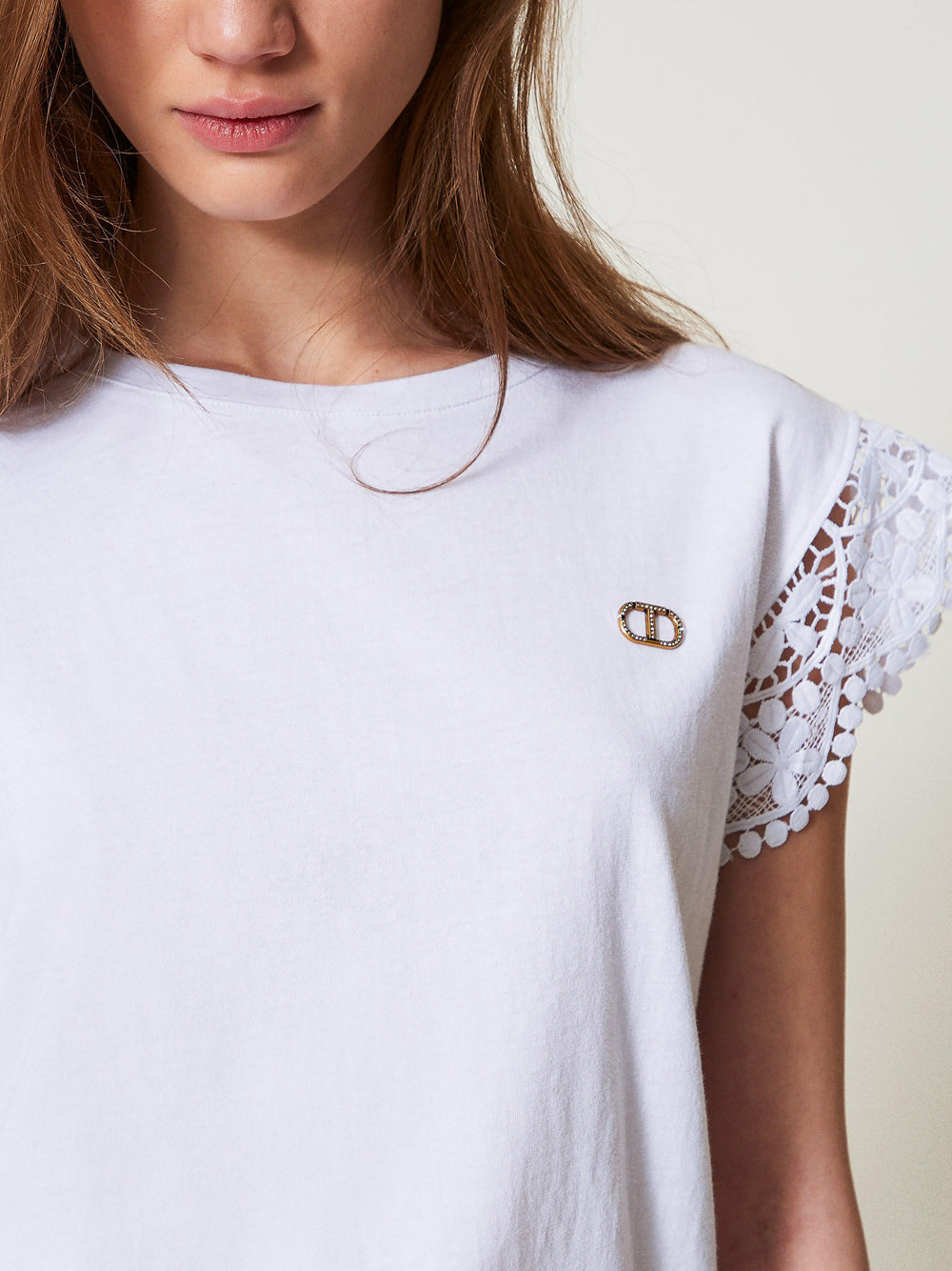 T-shirt Twin Set da Donna - Bianco