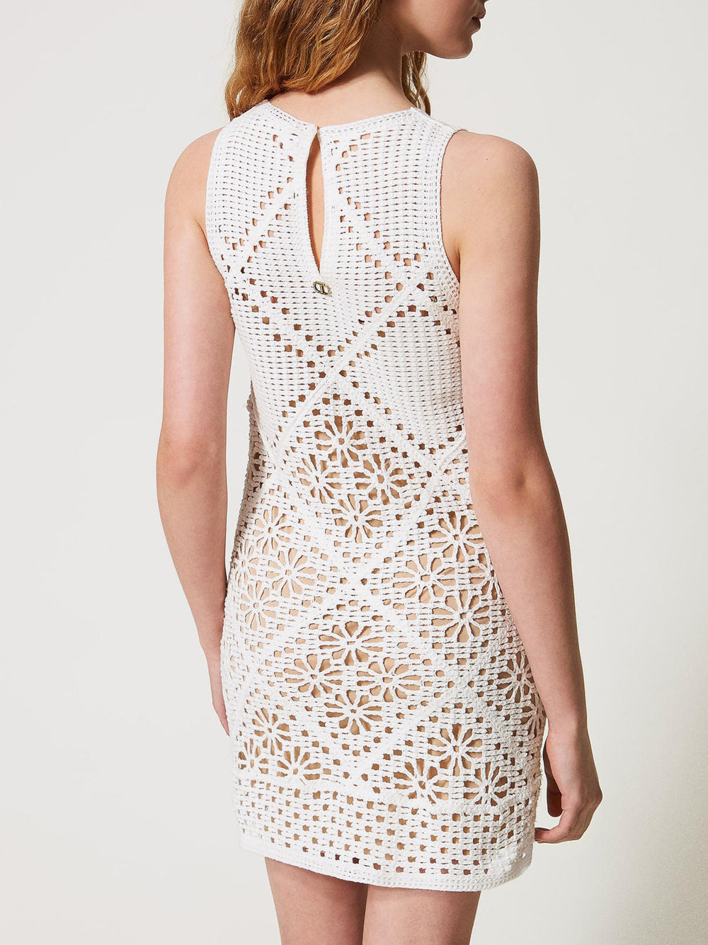 Vestito Mini Twin Set da Donna - Bianco