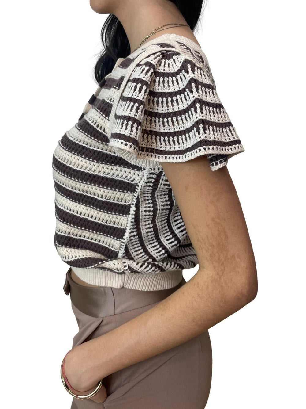 Maglia Twin Set da Donna - Marrone