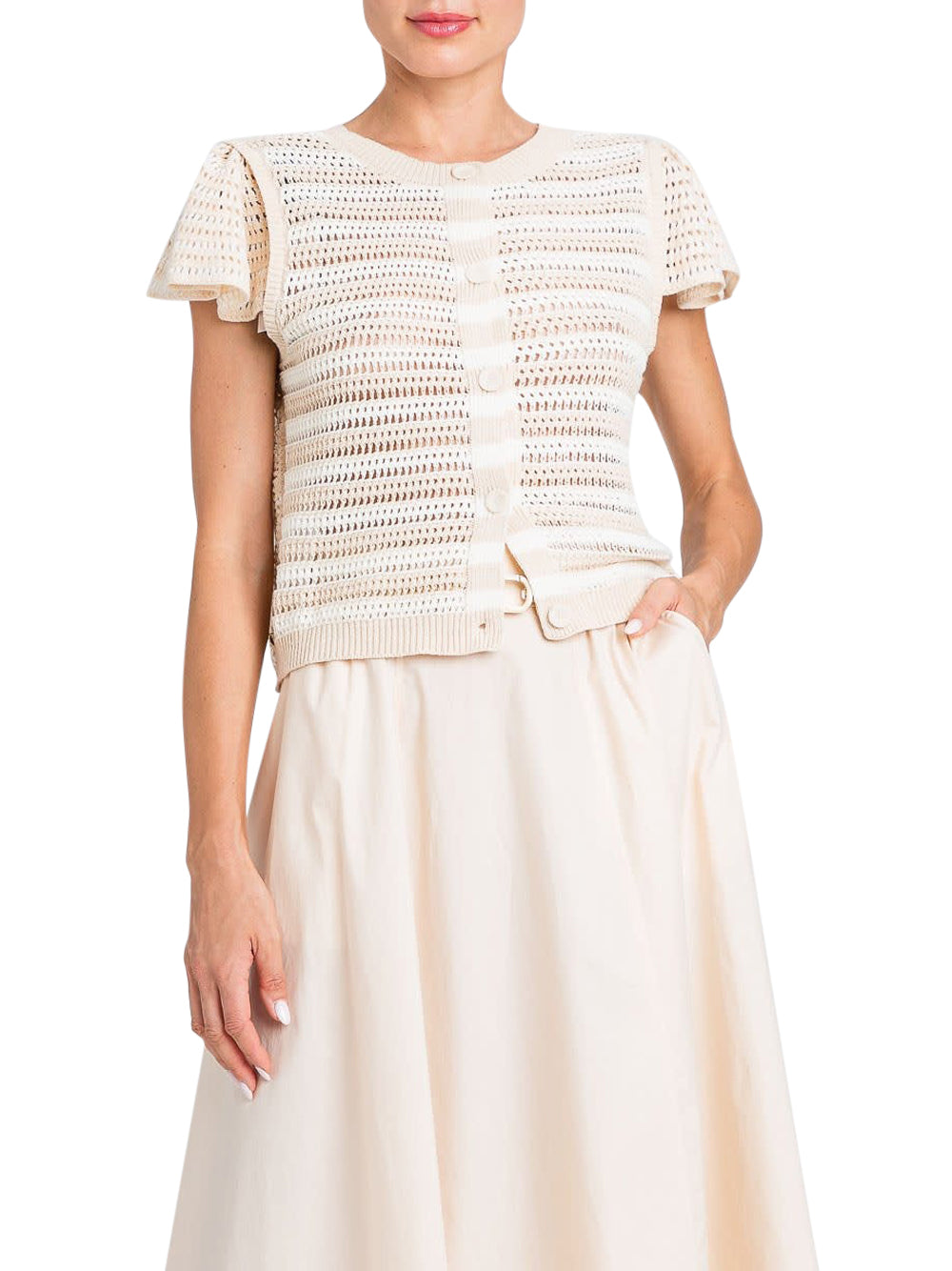 Maglia Twin Set da Donna - Bianco