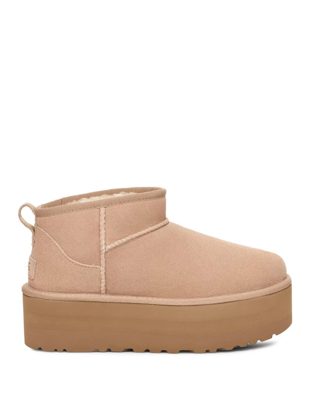Stivaletto Ugg Classic Ultra Mini Platform da Donna - Avorio