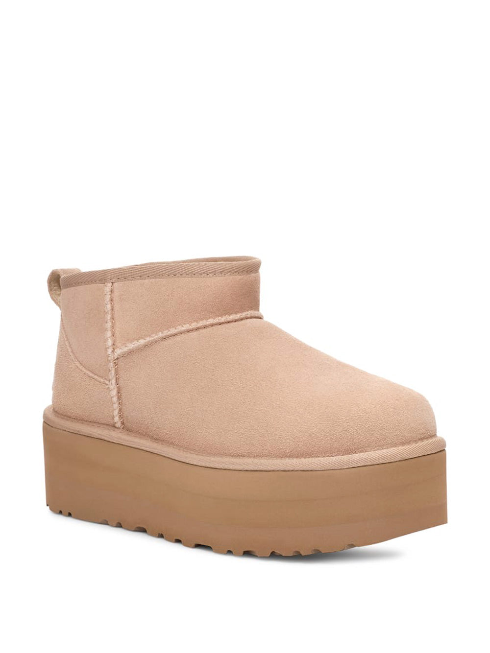 Stivaletto Ugg Classic Ultra Mini Platform da Donna - Avorio