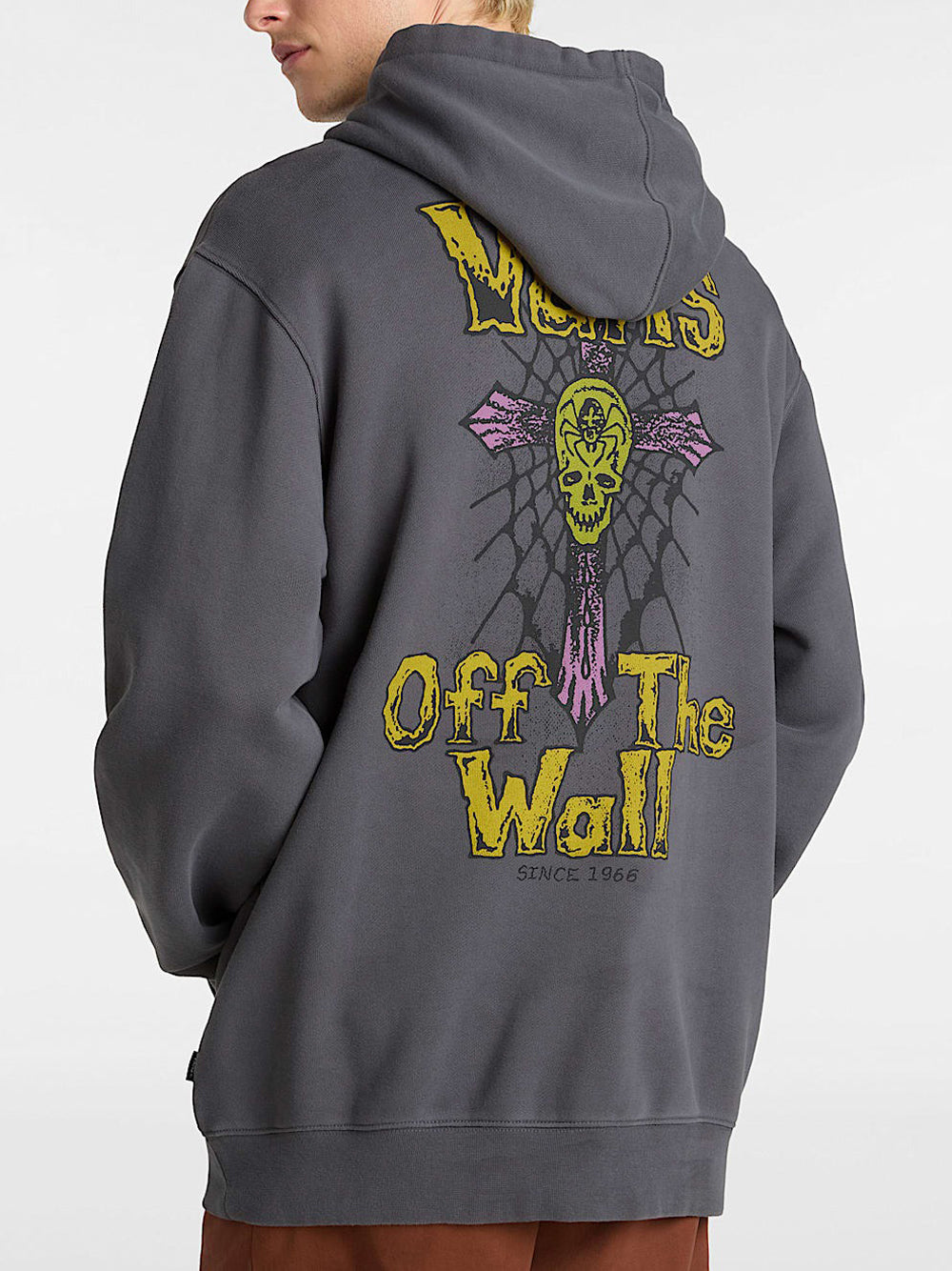 Felpa Cappuccio Vans Legacy Loose da Uomo - Grigio